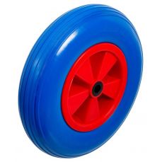 Wheel for cart | Polyurethane, red/blue | 400 mm (80656)