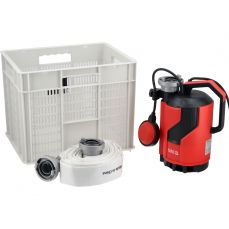 Flood Mitigation / Flood Protection Kit | Submersible Water Pump 750 W | 12000 l/h | 10 m Hose (YT-85323)