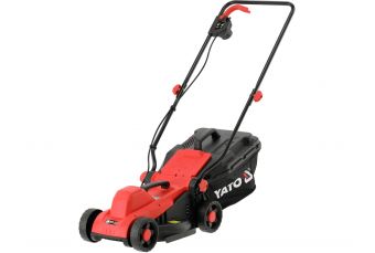 Elektriskais zāles pļāvējs | 1300 W | 330 mm | Zāles savākšanas tvertne 30 l (YT-851990)