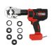Battery-powered hydraulic pipe clamps for PEX | 18 V | 60 kN | without battery (YT-21733)