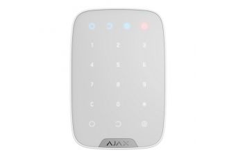 AJAX KeyPad Plus bezvadu vadības tastatūra (balta) (2607883WH1)