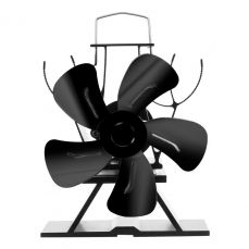 Temperatūras izturīgs termodinamiskais kamīna ventilators 5 asmeņi - vertikāli (005260-1)