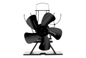 Temperatūras izturīgs termodinamiskais kamīna ventilators 5 asmeņi - vertikāli (005260-1)