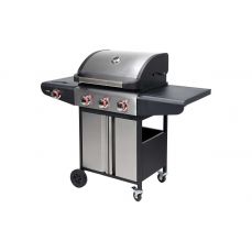 Газовый гриль | из нержавеющей стали | 12,8 кВт. 3в1. (99651)