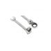 Combination wrench set with ratchet (8-22mm) 8 pcs. (M58608)