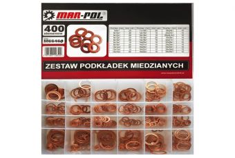 Набор медных колец 400шт., (M66460)
