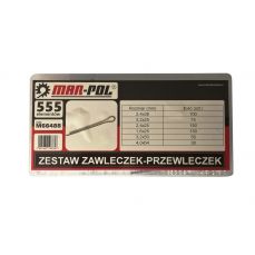 Набор шплинтов 555 шт. (M66488)