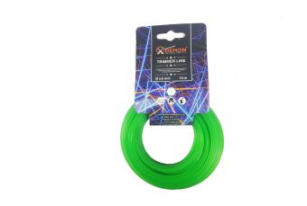 Леска для тримера 3.0мм * 10м шестиуголтная (Зеленый) (M830815)