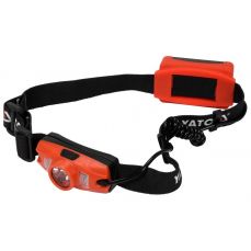 Очень легкий и функциональный налобный фонарь | 500LM / 70 m | 3XAAA, IP44 (YT-08595)