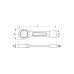 Ключ накидной ударный 41mm (YT-1607)