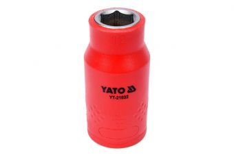 Головка торцевая диэлек. VDE 1/2" 12мм (YT-21032)