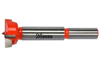 Сверло-фреза по дереву Ø=26мм, со шпинделем Ø=10мм (YT-33010)
