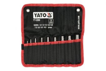Набор пробойников 9шт (YT-3590)