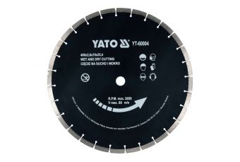 Dimanta segmentu griešanas disks | 400 x 25,4 mm (YT-60004)