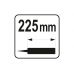 Silikona lpistole 300ml (YT-6751)