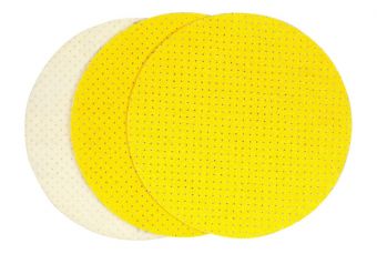 Перфорированный шлифовальный круг на липучке P120 | 225 мм | 3 шт. (YT-846033)