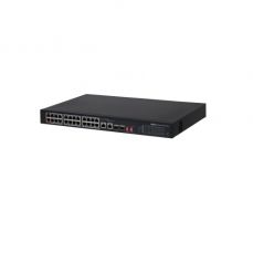 24-Port PoE koncentrators, PoE, augšupsaite 2-PortRJ45 2-Port SFP, 240W (3226-24ET240)
