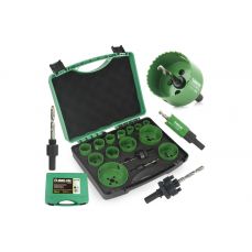 Kroņi metālam, bimetāla, HSS, 16 gab. (M22574)