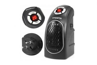 Портативный керамический нагреватель 400Вт DAKOTA (M80917)