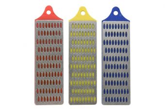 Брусоки алмазные заточные 75х25мм G360, 260, 180 (набор 3шт.) Vorel (26140)