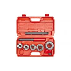 Набор трубных резьбонарезных головок с трещоткой, 7 шт. (55820)