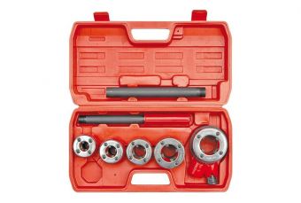 Набор трубных резьбонарезных головок с трещоткой, 7 шт. (55820)