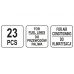Transmission line disconect kit 23pcs (YT-06301)