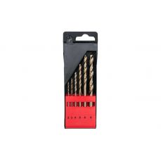 Набор сверл Cobalt-HSS по металлу 6 шт. 2-8 мм (YT-41602)