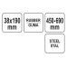 Extendable floor pressure rollers (YT-44152)
