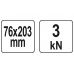 C tipa skava, dziļa 76 x 203 mm/3 x 8 collas (YT-64191)