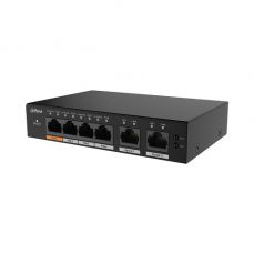 PoE коммутатор 100 Мбит/с 4+2G uplink S4100-4GT2GT-60-C (4100-4GT60)