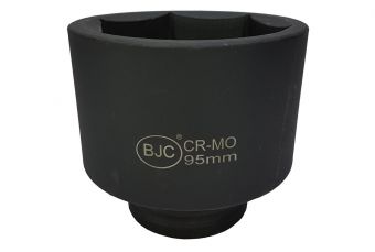 Головкa ударная 6-гранная 1", 95мм,CRv-Mo (M58561) 