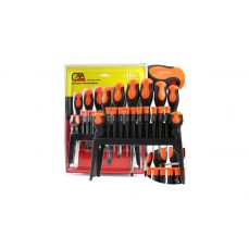 Набор отверток 18шт, магнитные (M61008A)