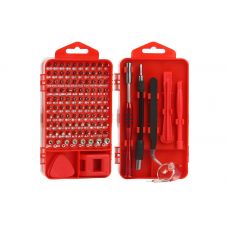 Precīzijas skrūvgriežu komplekts 110gab. (M61014)