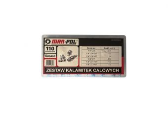 Набор гидравлических пресс-масленок, 110 шт. (M66498)