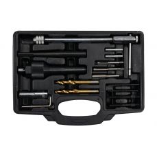 Набор инструментов для извлечения свечей накаливания и реставрации резьбы 16 шт. (YT-05342)