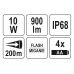 Prožektors 10 W, 900 lm, IP68 200 m (YT-08550)
