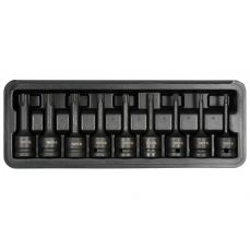 Набор ударных бит | 12,5 мм (1/2") | Сплайн (для Ribe) M5 - M14 | 9 шт. (YT-10681)