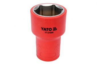 Головка торцевая диэлек. VDE 1/2" 24мм (YT-21044)