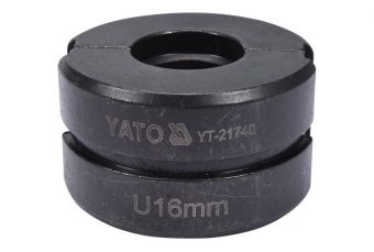 Обжимочная головка тип U 16мм для YT-21735 (YT-21740)