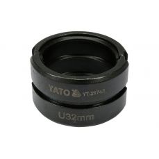 Обжимочная головка тип U 32мм для YT-21735 (YT-21743)