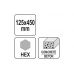 Hex clay spade width 125mm (YT-47372)