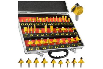 Набор фрез по дереву 35 шт. (M22550)