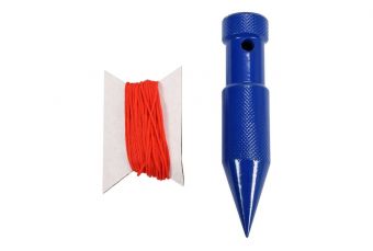 Отвес с шнуром 200 г / 6 м (17303)