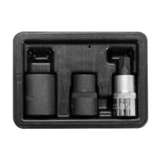 Набор насадок для тормозных цилиндров | 5 углов (pentagon) 3 шт. YATO (YT-06807)