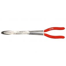 Удлиненные изогнутые плоскогубцы | 90° | шарнирные | 330 мм (YT-20402)