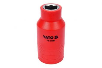 Головка торцевая диэлек. VDE 1/2" 10мм (YT-21030)