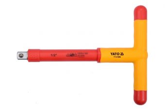Ручка Т-образная диэлек. 1/2" 200мм VDE (YT-21096)