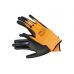 Рабочие перчатки полиэстер / полиуретан с покрытием PU подходит для сенсорных экранов Размер 10 (YT-74753)