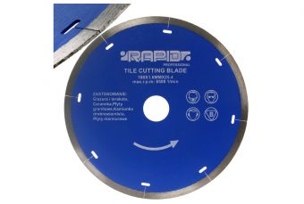 Алмазный диск для бетона 180x1.6x25.4мм RAPID (M08715) 